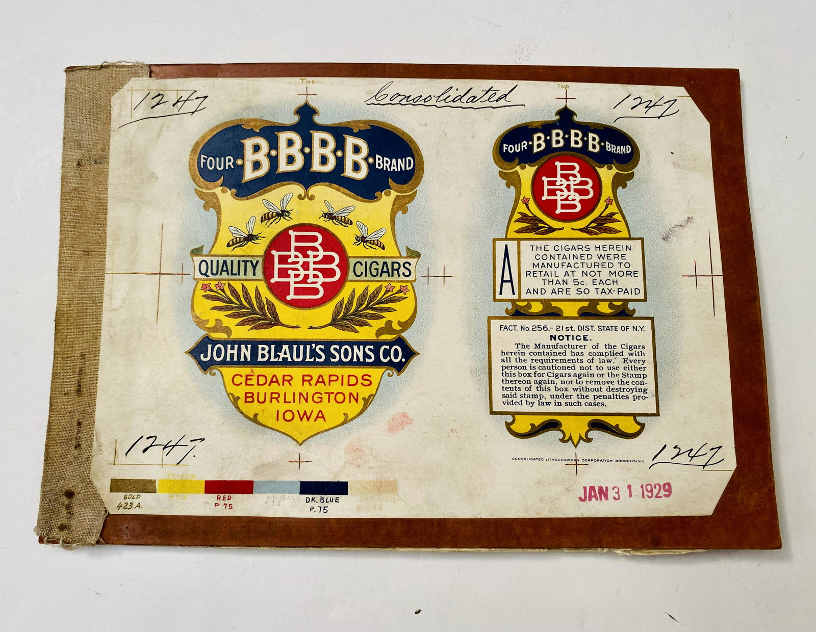 Cigar progressive proof bands (1 of 3)