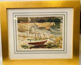 Richard Hayley Lever watercolor nautical