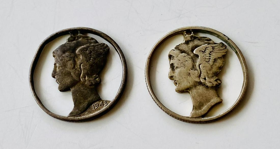 2 Mercury dimes cut out (1 of 3)
