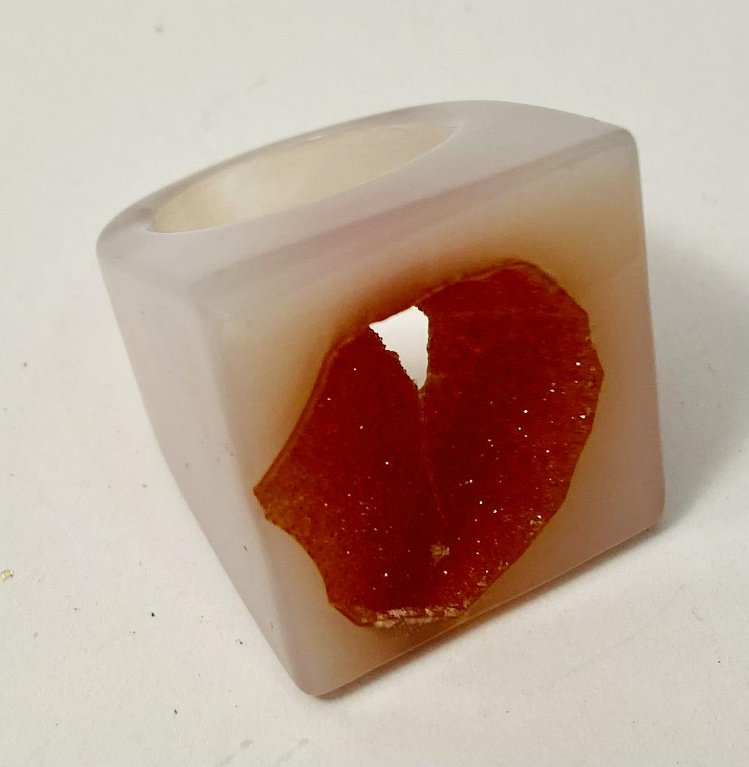 Sterling frog ruby ring (1 of 3)