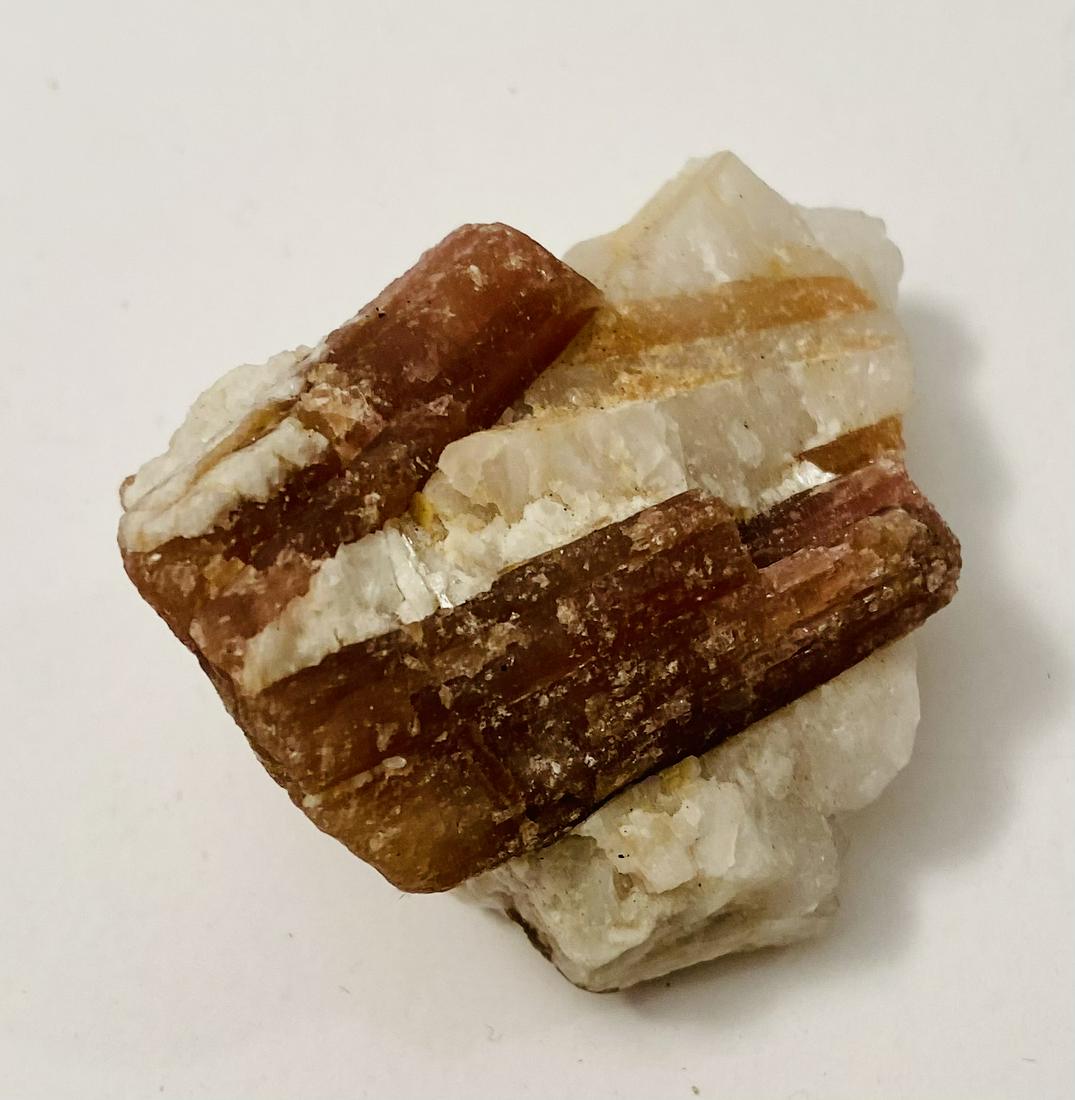 Pink tourmaline specimen in matrix (1 of 4)