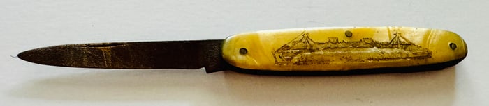 Vintage pocketknife/ 2 blade / Colonial