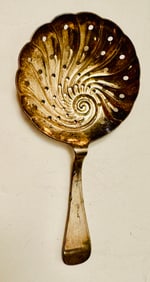 Antique silver spoon marked