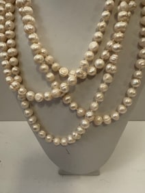 Long baroque pearls - 90 inches