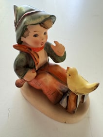 Hummel - Singing Lessons- Boy with bird