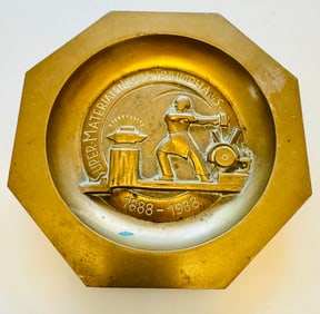 1888-1938 Bronze commemorativ plaque