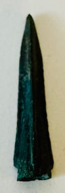 Ancient arrowhead Roman bronze