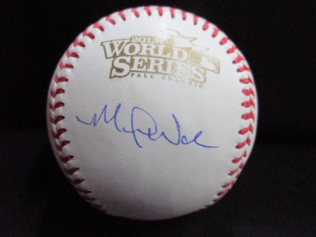Michael Wacha Signed 2013 World Series Baseball PSA/ (1 of 1)