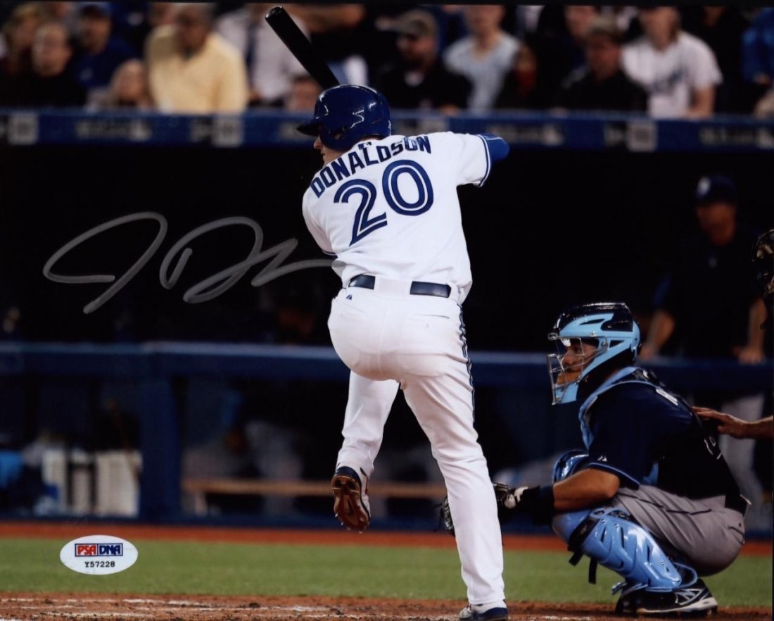 Josh Donaldson Blue Jays Authentic Signed 8x10 Photo (1 of 1)