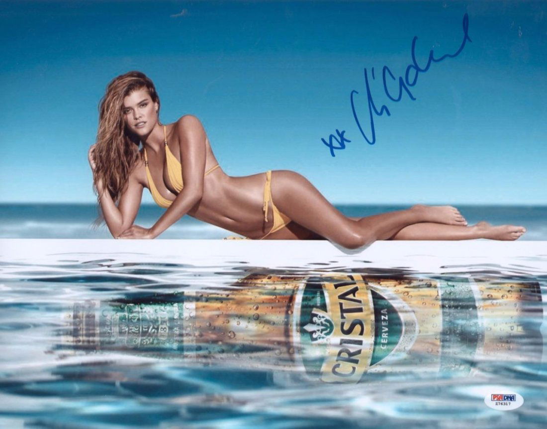 Nina Agdal Signed Authentic Photo 11X14 PSA/ DNA (1 of 1)
