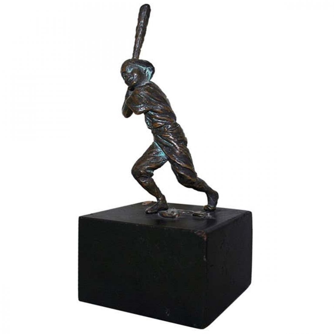 Curtis Jere Bronze Sculpture "Boy Playing Ball": Beautiful bronze sculpture of a boy playing baseball by Curtis Jere.The sculpture is signed and dated 1969.Measurements: 12" high x 5.25" wide x 5.25" deep.