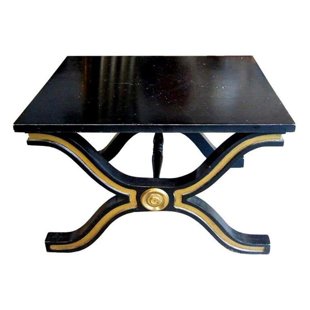 Beautiful España Side Table by Dorothy Draper for: Elegant Hollywood Regency side table/stool by the incomparable Dorothy Draper. This piece would go wonderfully in almost any decor. This piece was produced by Henredon. It can be use as a side table o