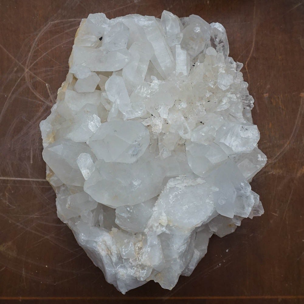 Large Quartz Crystal Mass 16.0" W x 10.0" H x 13.0" D (1 of 8)