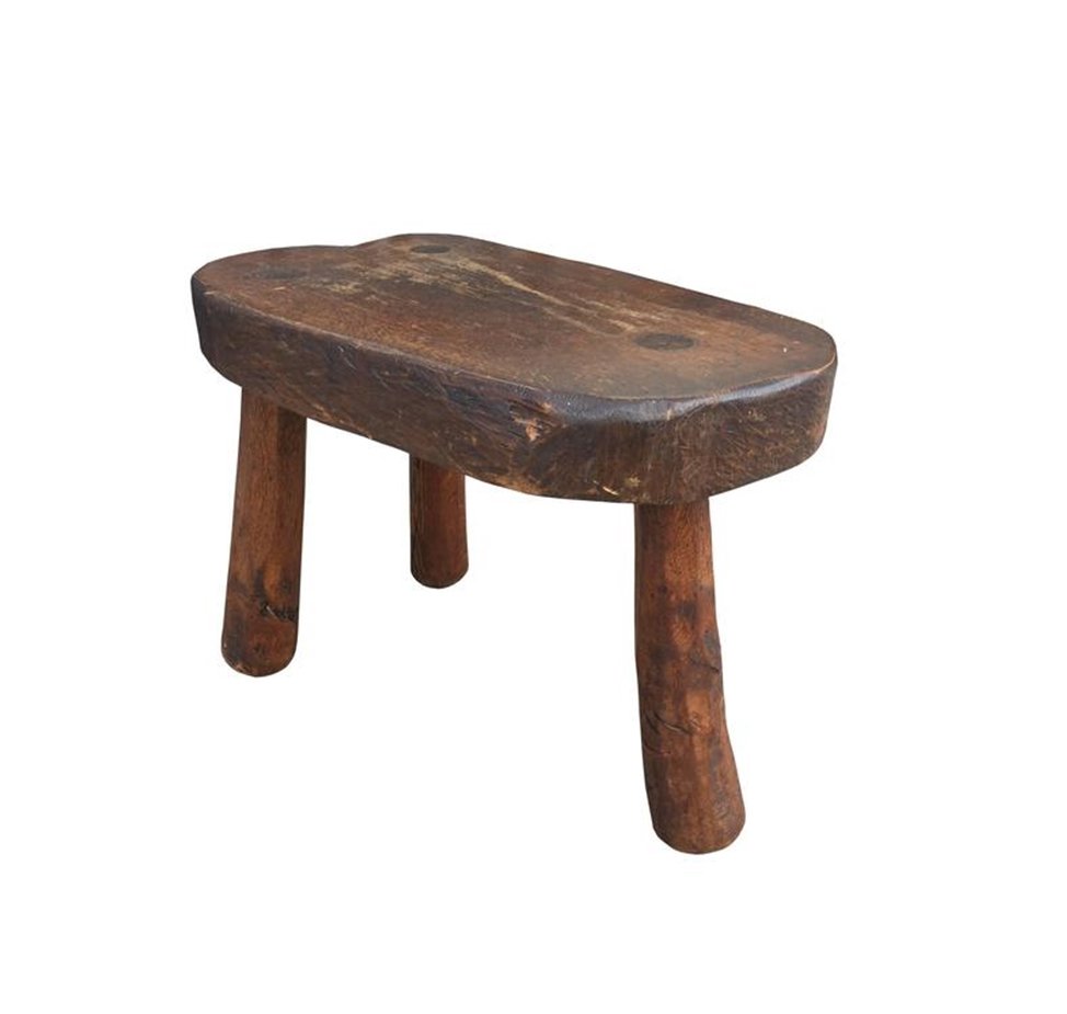 Solid Wood Stool in theStyle of Charlotte Perriand (1 of 11)