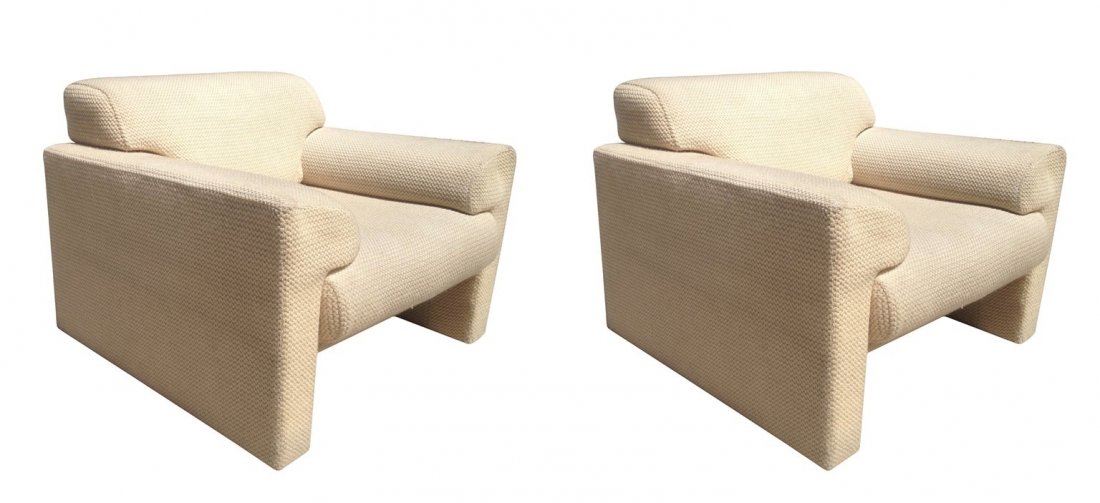 Pair of  Armchairs & Ottoman by Brayton International (1 of 4)