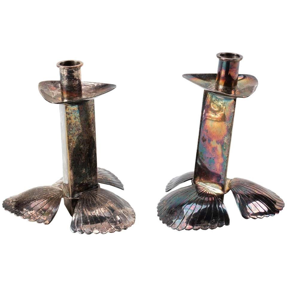 Mexican Modernist Candle Holders by Emilia Castillo (1 of 4)