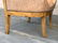 Pair of Barrel Back Chairs Upholstered in Brown Leather - 10