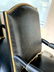 Pair of black leather armchairs and ottomans, ca 1960 - 11