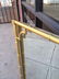Regency style, Brass Faux Bamboo Wall Mirror - 10