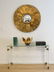 Lucite & Brass Console by Charles Hollis Jones. SIGNED - 2