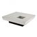 Pierre Cardin Coffee Table w/ a Graduated Aluminum Top