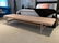 Vintage Style Day Bed in Leather and Metal - 3