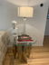 Pair of Lucite and Brass Table Lamps W/ Graduated Base - 2