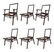 Set of 6 Dining Chairs by Robsjohn Gibbings 4 Widdicomb