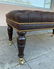 English Style Deep Tufted Bench Upholstered in Leather - 7