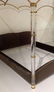 King-Size Lucite & Brass Poster Bed by Marcello Mioni - 5