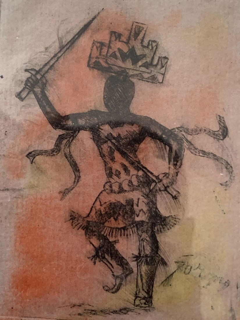 African Dancer by R.C. Gorman, Artist Proof (1 of 7)