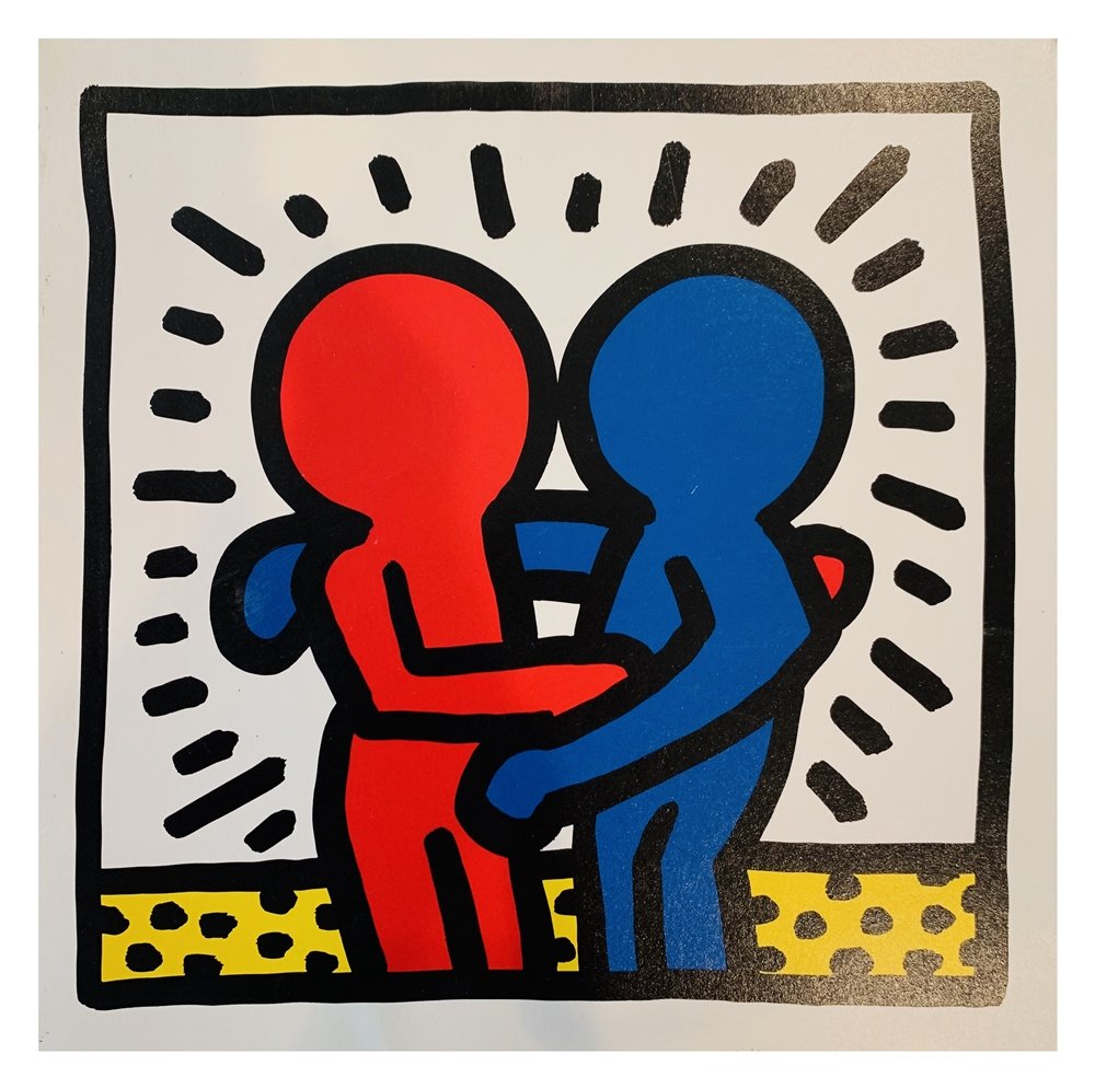 Keith Haring Offset Print By Nouvelles Images 1991