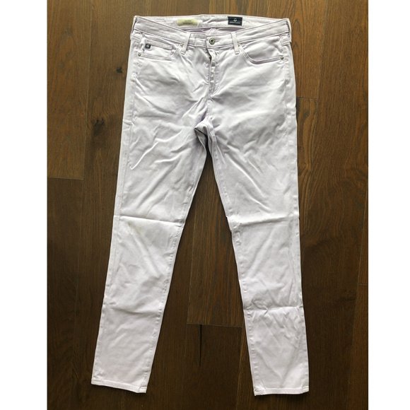 Adriano Goldschmied The Prima Cigarette Mid-Rise: Adriano Goldschmied The Prima Cigarette Crop Jean size 30R, in lavender color, made in the USA, Excellent condition with very little wear. No stains, rips or holes, from a pet and smoke free home. 30x