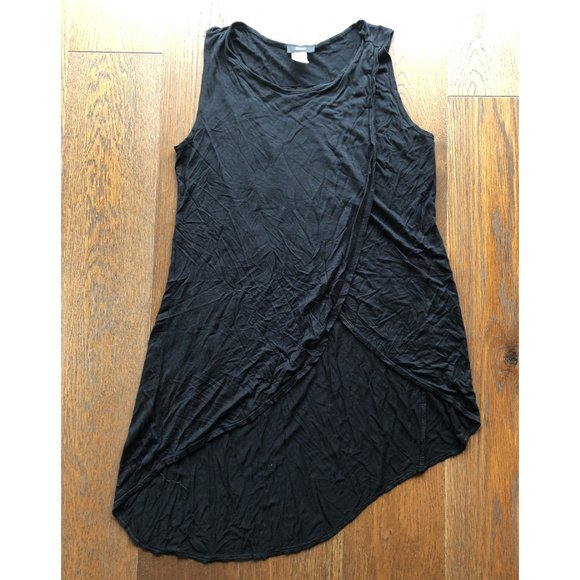 Women's Wrap Blouse by Dice, Made in the USA, sz L: Nice women's wrap sleeveless top by Dice, made in the USA, size large, 100% Rayon fabric. Good preowned condition, free of rips, holes or stains, from a pet and smoke free home. All items are sold as 