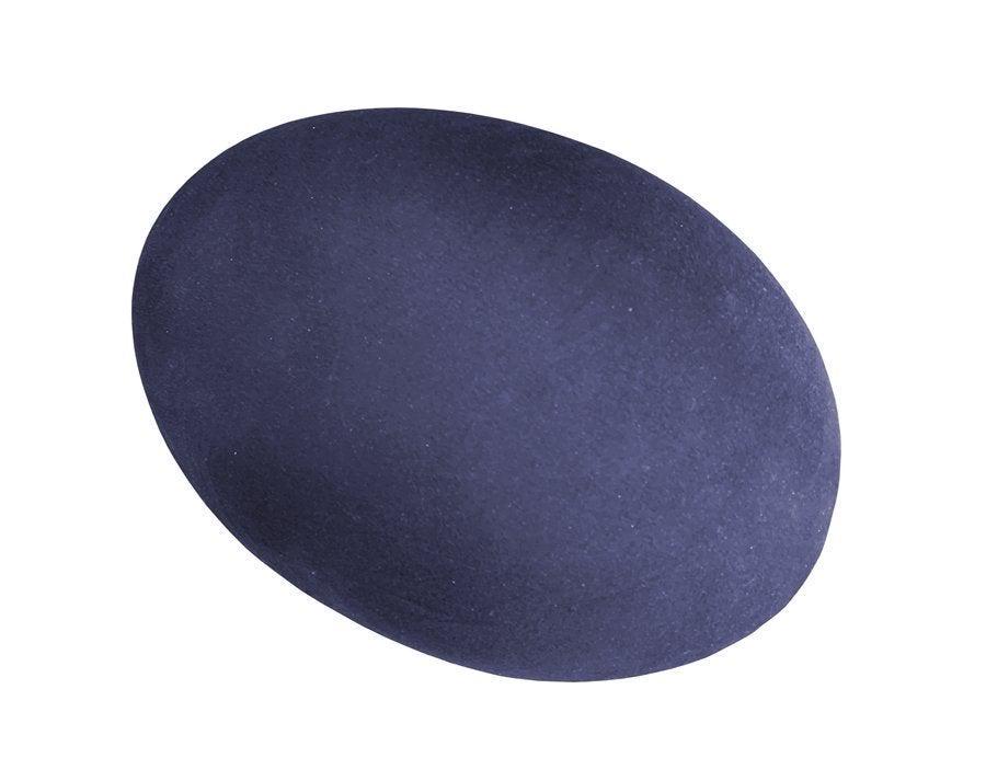 "Tato Bean" Seating/Footrest by Baleri Italia: Desigend and manufactured in Italy by Enrico Baleri and Denis Santachiara for Baleri Italia.The piece is par of the "Tato Collection" and it is called "Tato Bean".The pice color is navy blue, good con