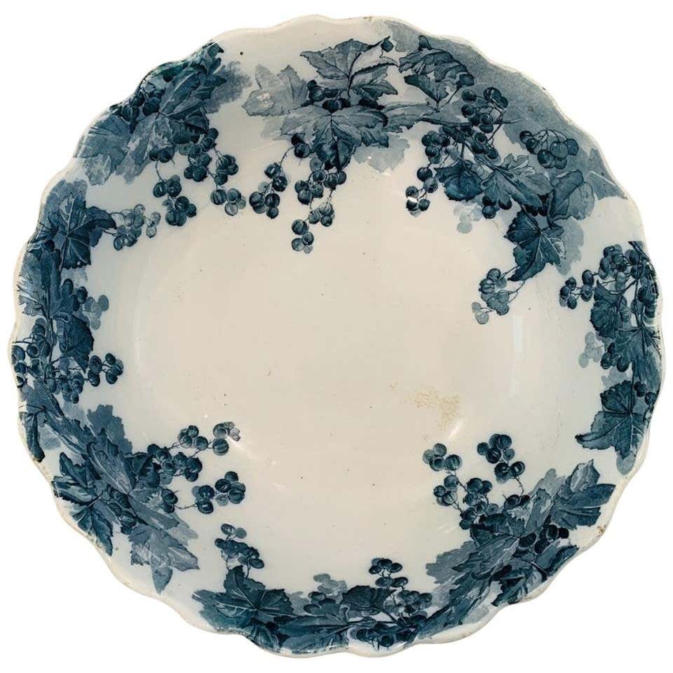 Large English Bowl By Ridgways Royal Semi Porcelain 16D (1 of 13)