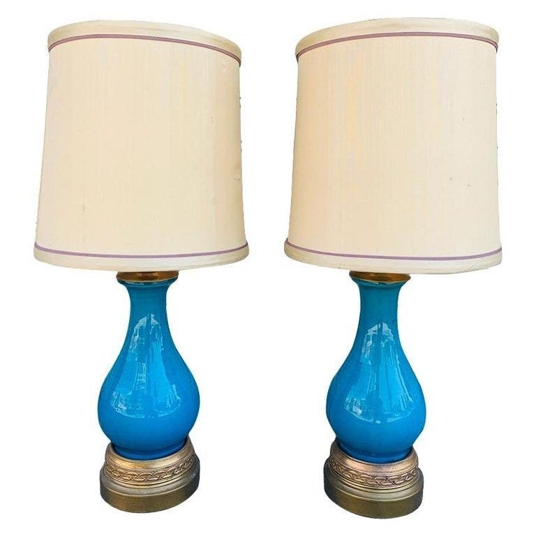 Pair of Midcentury Table Lamps attb to Bitossi (1 of 9)