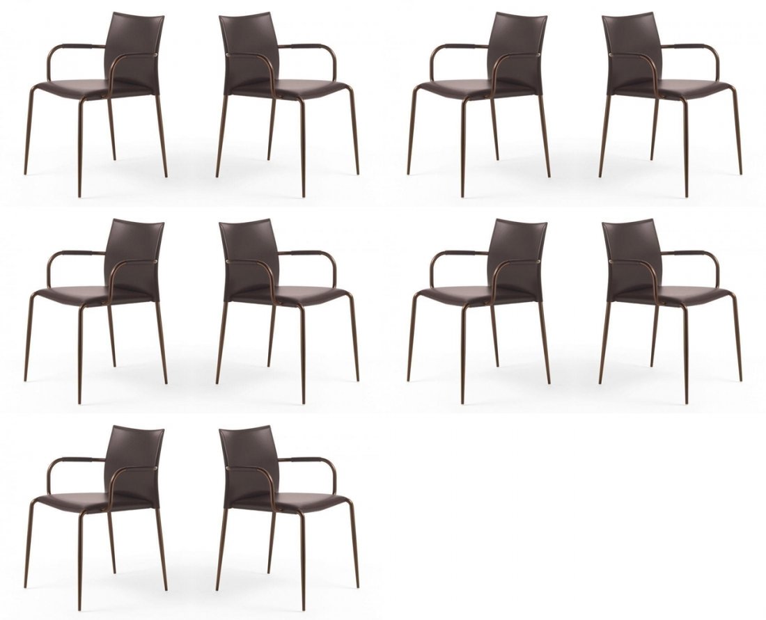 10 Gazzella Armchairs by Tom Kelley made in Italy (1 of 17)