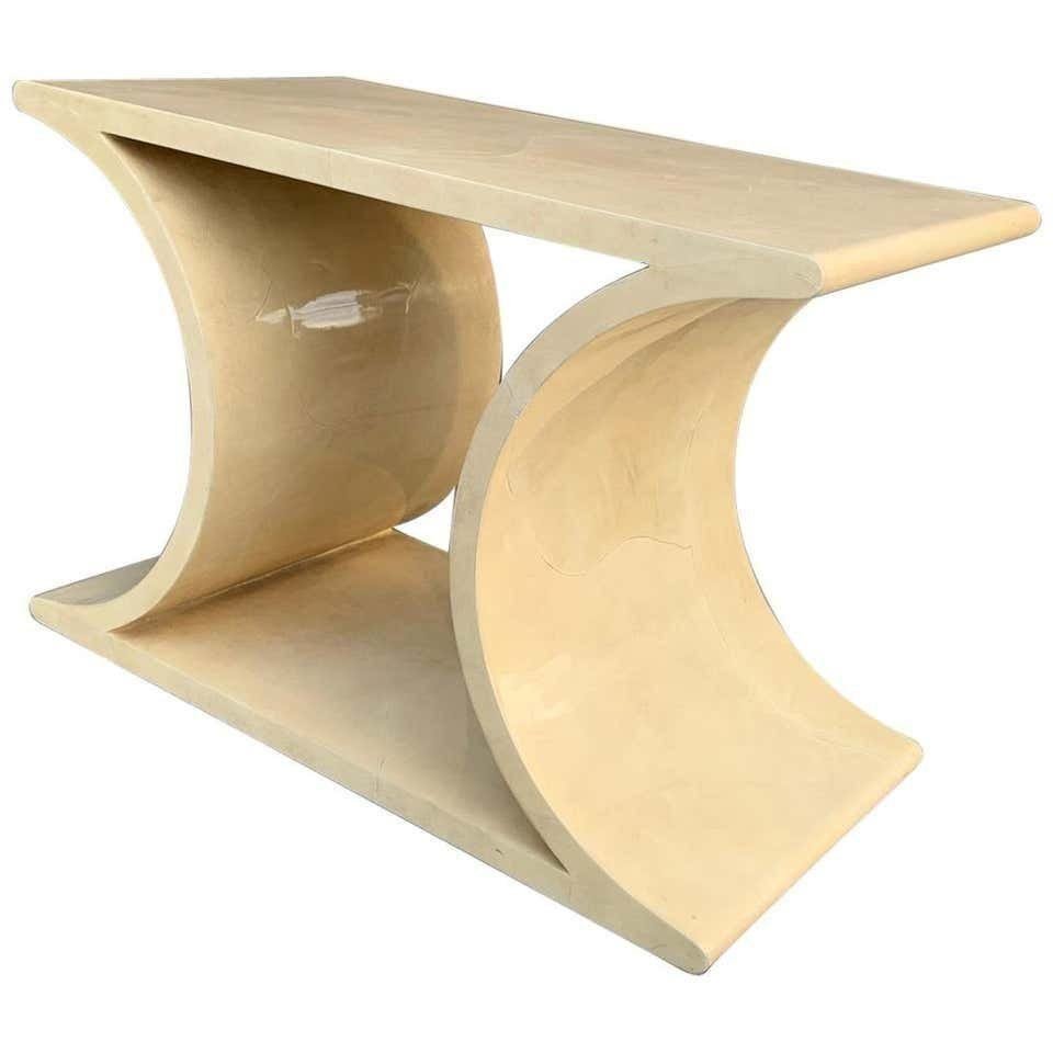 Console table in Goat Skin by Sally Sirkin Lewis (1 of 17)