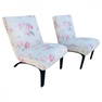 Pair of Scoop Chairs attb to Milo Baughman