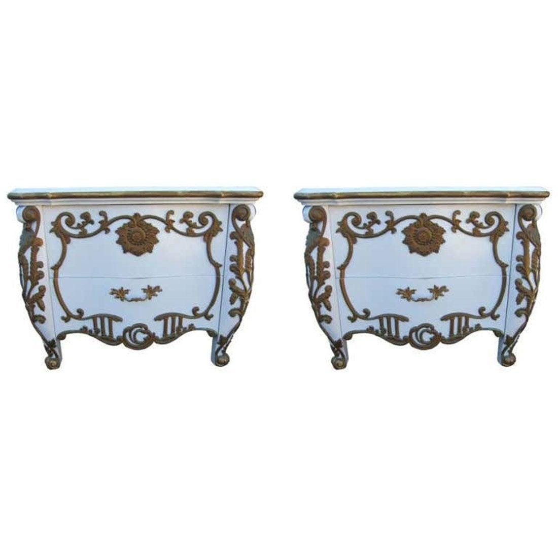 Pair of Custom-Made Nightstands by Ricardo Lynn (1 of 20)