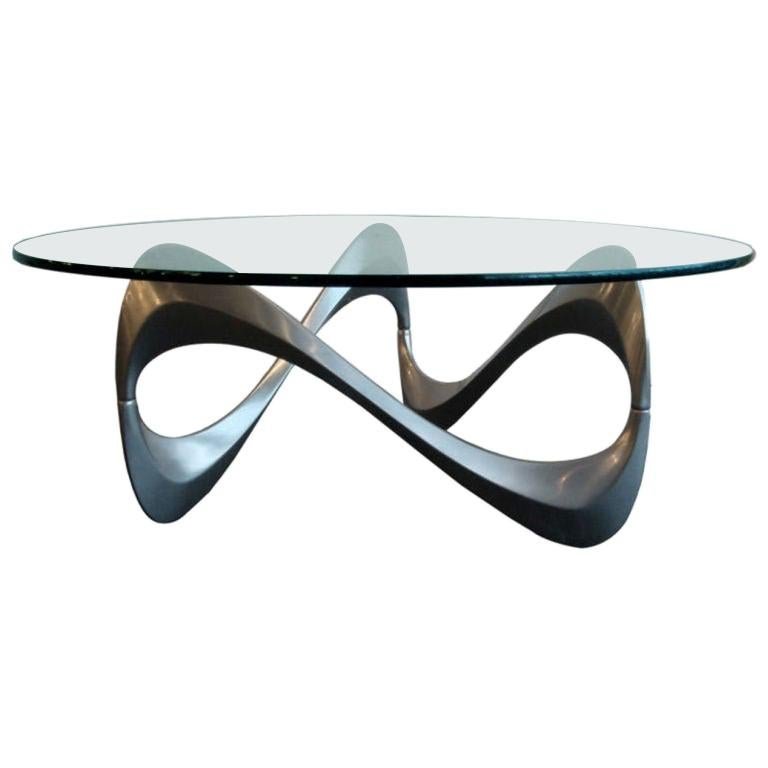 Coffee Table "Schlangentisch" by Roland Schmitt, 1965 (1 of 5)