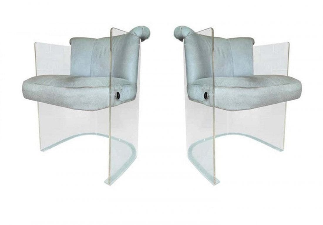 Pair of Vladimir Kagan chairs model 6700 (1 of 10)