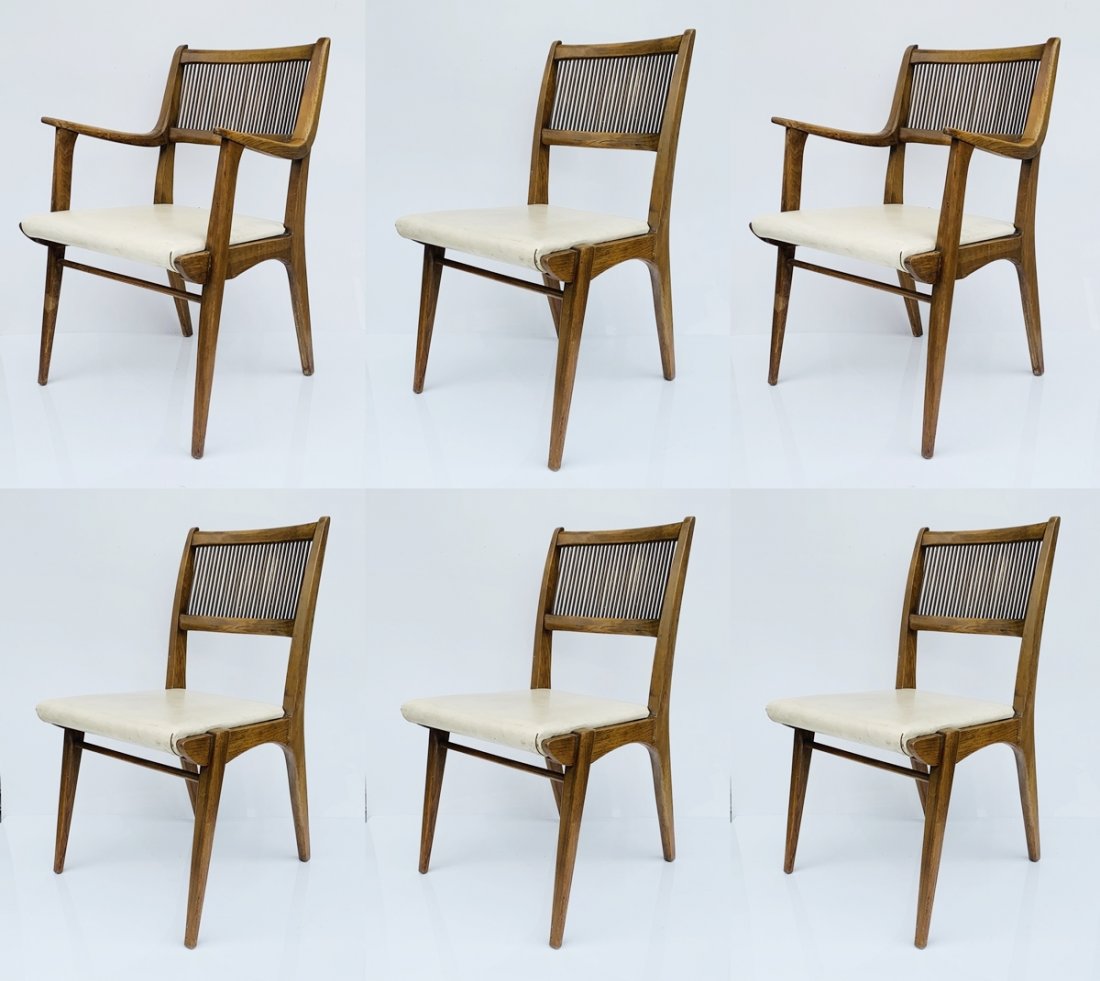 6 Mid Century Dining Chairs by John Van Koert 4 Drexel (1 of 20)