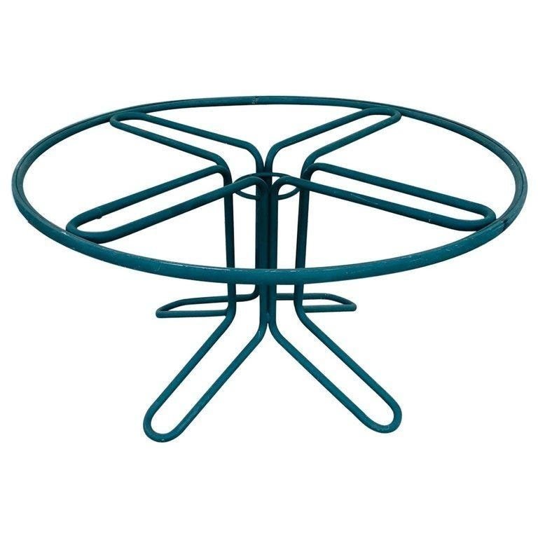 Vintage Brown Jordan Round Dining Table (1 of 12)