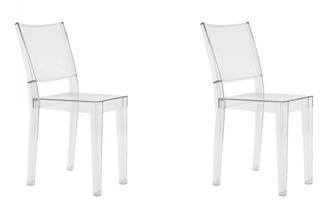 Pair of LA MARIE Lucite Chairs by Philippe Starck (1 of 14)
