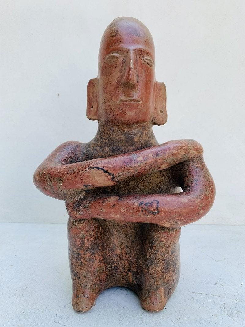 Pre Columbian Style Clay Sculpture (1 of 12)