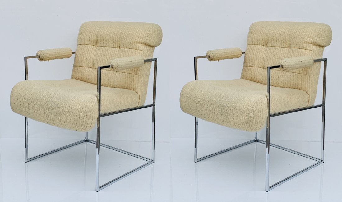 Pair of Armchairs by Milo Baughman for Thayer Coggin (1 of 18)