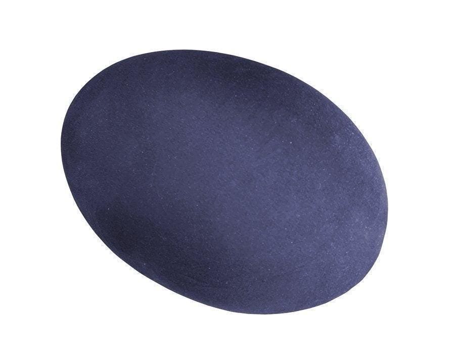 "Tato Bean" Seating/Footrest by Baleri Italia: Desigend and manufactured in Italy by Enrico Baleri and Denis Santachiara for Baleri Italia.The piece is par of the "Tato Collection" and it is called "Tato Bean".The pice color is navy blue, good con