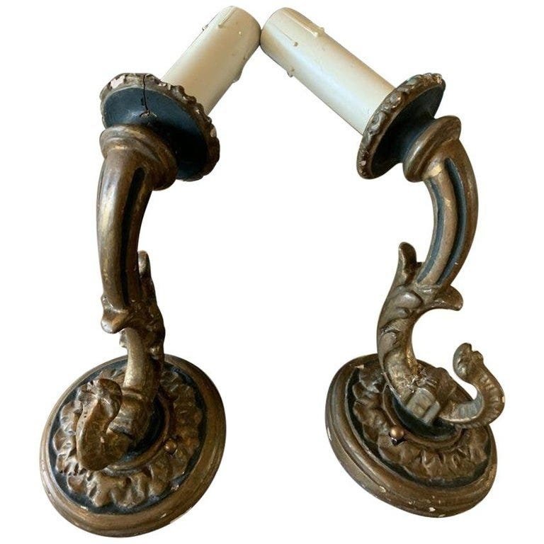 Pair of Wall Sconces attb to Paul Ferrante (1 of 18)